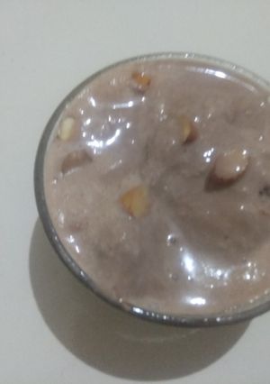 ચોકલેટ આલ્મન્ડ આઈસ્ક્રીમ (chocolate almond icecream recipe in gujarati) રેસીપી મુખ્ય ફોટો