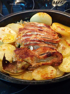 Una foto de Lomo de cerdo al horno adobado