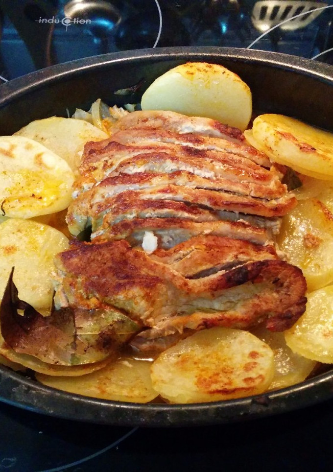 Una foto de Lomo de cerdo al horno adobado