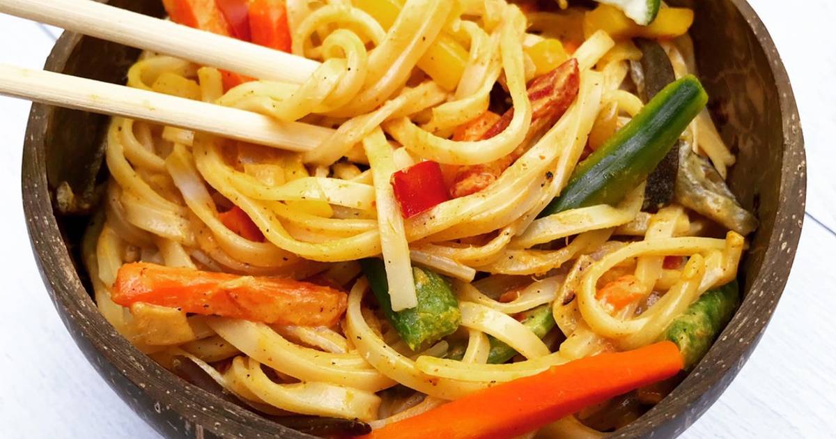 Nouilles de riz coco curry de stl Cookpad