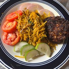 A picture of Amazing Abacha (African salad).