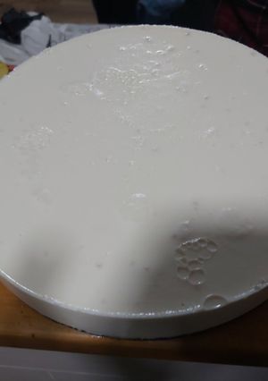 Una foto de Tarta de chocolate blanco