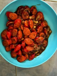 Foto resep Sosis saus lada hitam