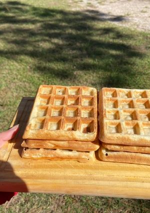 Una foto de 🧇Waffles crocantes 🧇