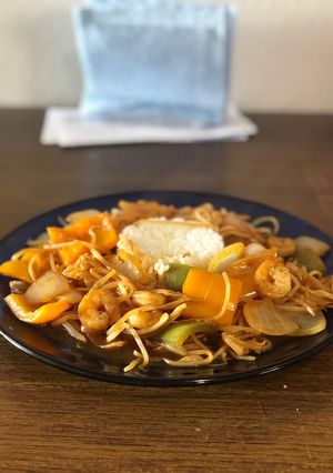 Una foto de Chop suey