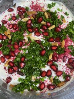 صورة لوصفة فتة باذنجان