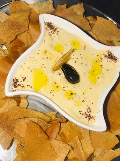 صورة لوصفة حمص بطحينة 😋