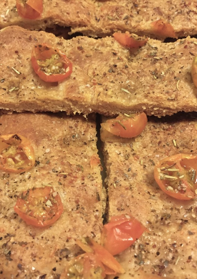 Una foto de Focaccia