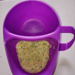รูปของ Mpasi Gio 5+ nasi telur sayur keju