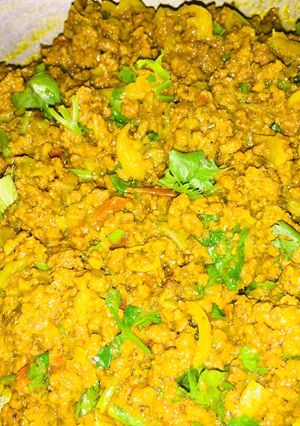 A picture of Masala keema.