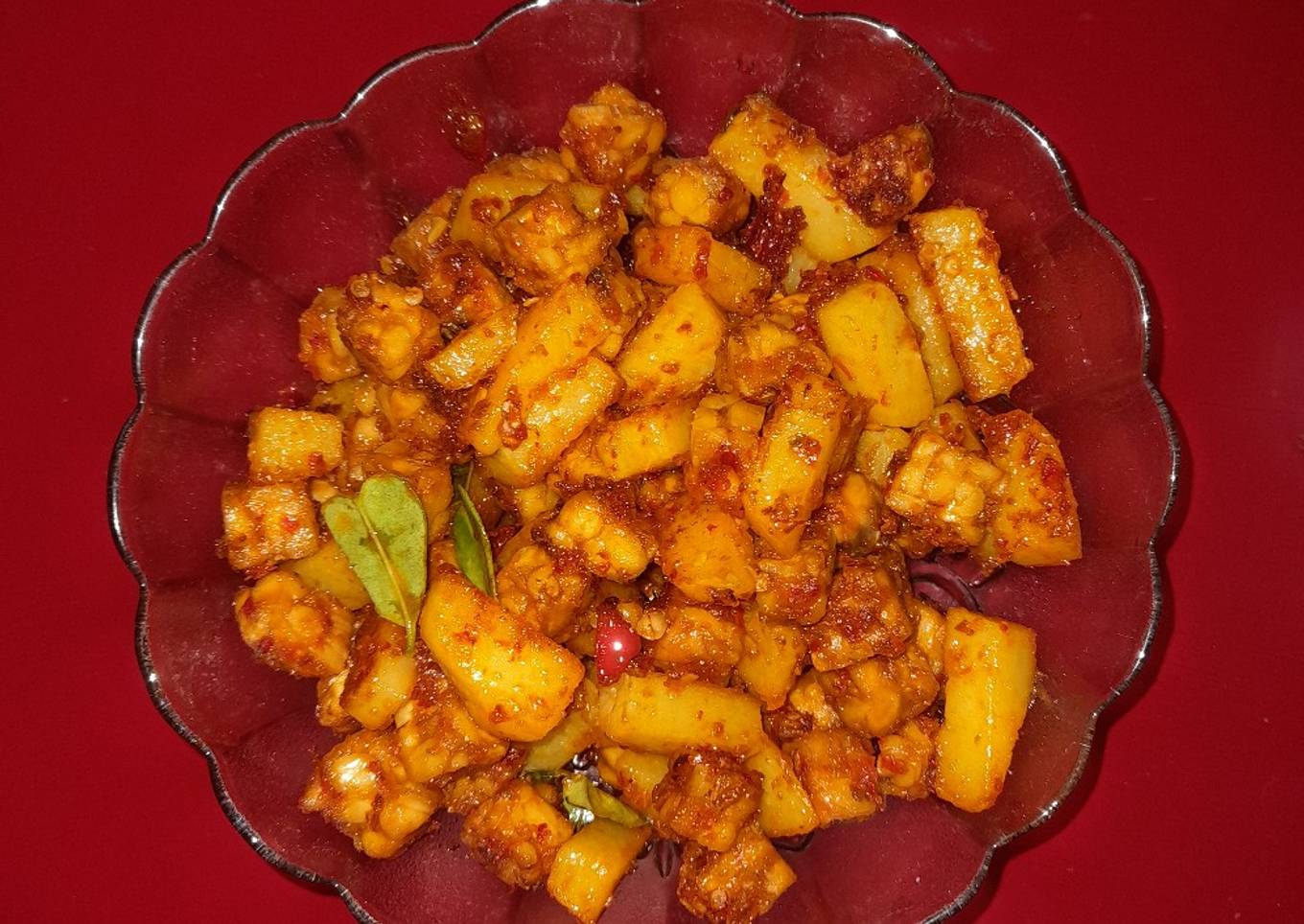 Tempe Kentang Balado Mantul