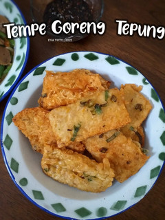Foto resep Tempe Goreng Tepung