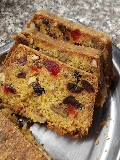 Una foto de Budín Inglés frutado