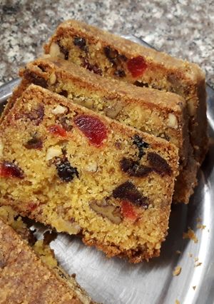 Una foto de Budín Inglés frutado
