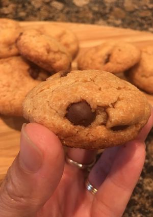 Una foto de Cookies de pepitos de chocolate