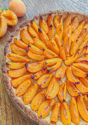 Une photo de 🍑 Tarte à l'abricot