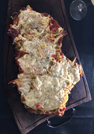 Una foto de Matambre a la pizza