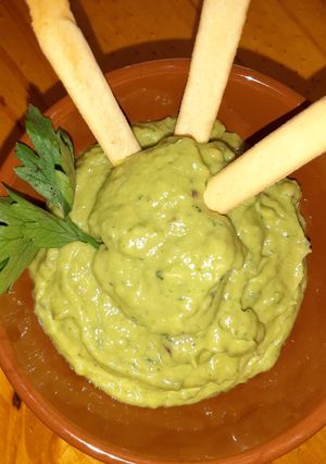 Una foto de Crema de palta