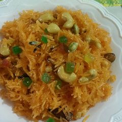 A picture of Zarda pulav.