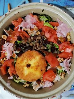 Una foto de Ensalada templada