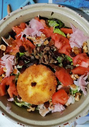 Una foto de Ensalada templada