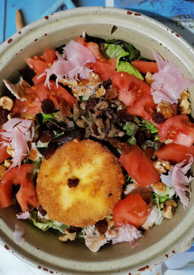 Una foto de Ensalada templada