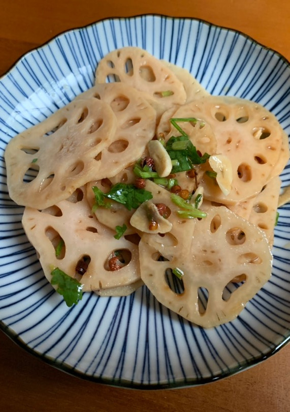 涼拌椒麻蓮藕 的食譜成品照片