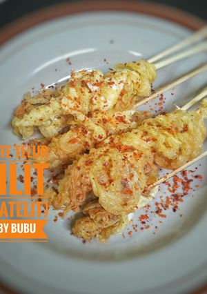 Foto resep Sate telur lilit (satelit) By bubu #ketopad_cp_streetfoodketo
