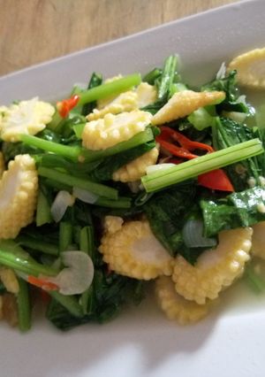 Foto resep Tumis cecim hijau