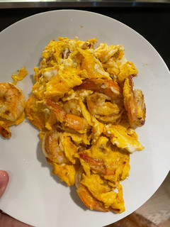 蝦仁炒蛋蛋 的食譜成品照片