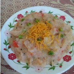 A picture of Vegetable Upma.