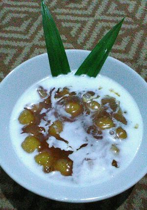 Foto resep Bubur Candil Ubi/ Biji Salak#KisahKasihCookpad