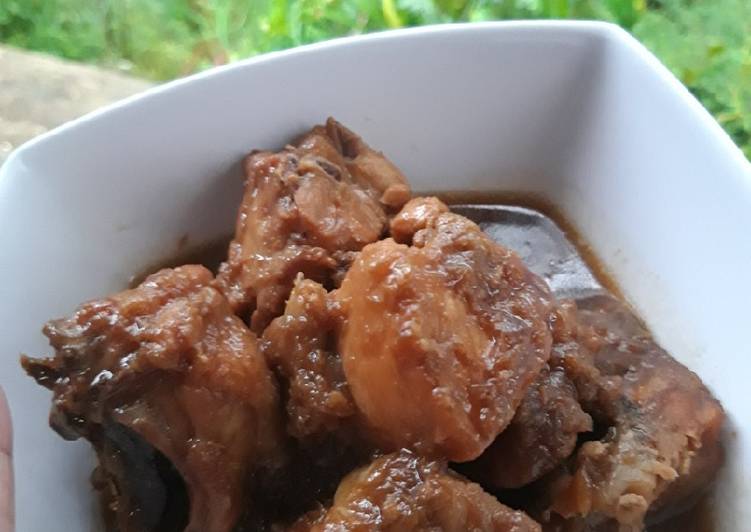 Langkah mengolah Ayam semur kecap Lezat