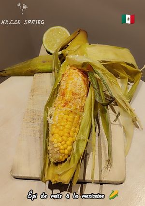 Une photo de Épis de maïs à la mexicaine 🌽