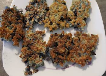 New Recipe BLW Rice Veggie Fritters Very Delicious