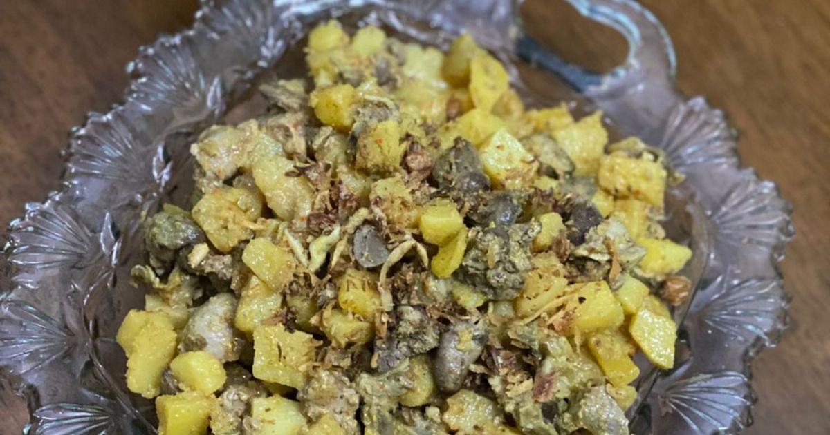Sambel Goreng Kentang Hati Ampela Ayam