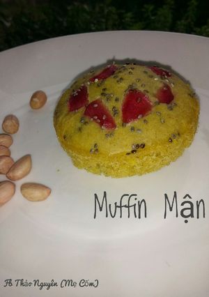 Hình của món Muffin Trái cây cho bé.