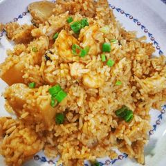 Konkni Style Prawns Pulao A picture of Konkni Style Prawns Pulao.