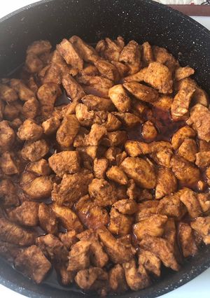 Gyros hús csirkemellből recept fotója