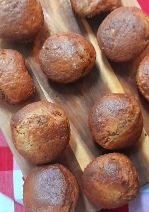 Foto de Queques de Amêndoa na airfryer