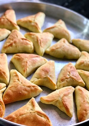 صورة لوصفة فطائر السبانخ بزيت الزيتون