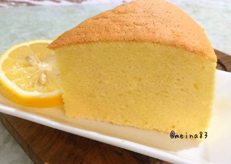 Bagaimana Menyiapkan Low Fat Japanese Cheese Cake, Enak
