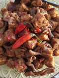 Tumis pedas manis tempes (tempe usus)