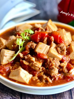 番茄麻婆豆腐 / 家常菜 的食譜成品照片
