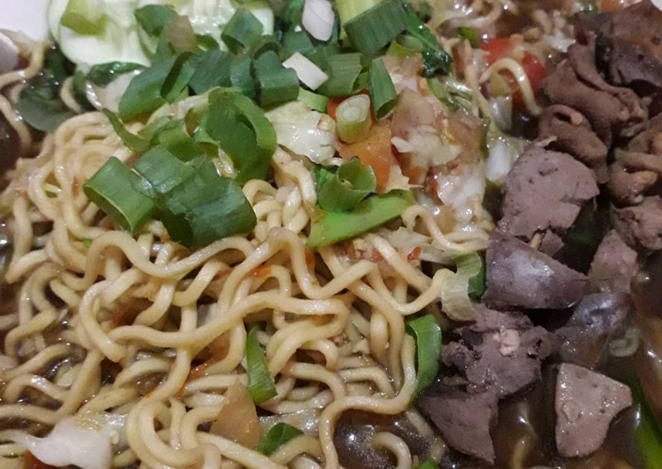 Mie tek tek ala rumahan enak banget
