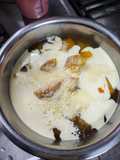 Zapallitos y calabaza con crema