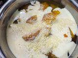 Zapallitos y calabaza con crema