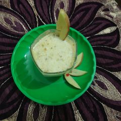 A picture of Apple kheer.