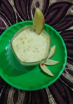 A picture of Apple kheer.