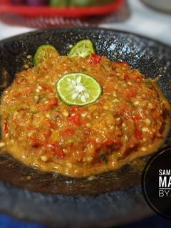 Foto resep Resep sambal terasi mantul